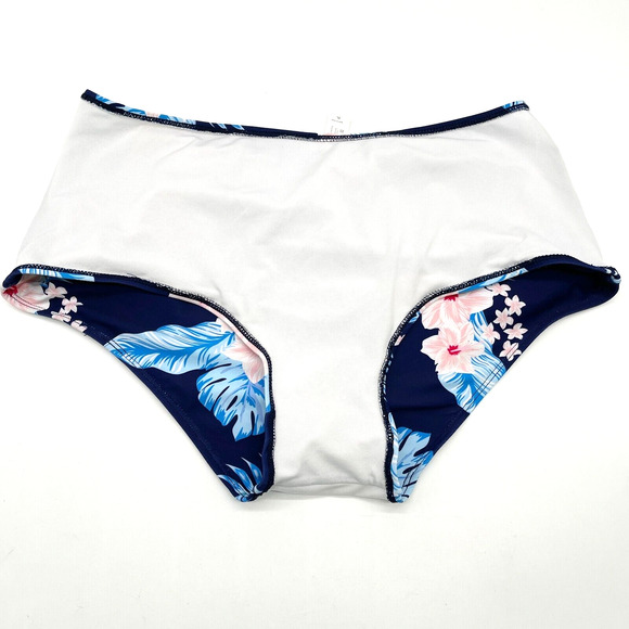 PZZ Beach Womens Bikini Bottoms Size XLarge Swim Beach Pool Tropical Full Cover - Picture 3 of 7